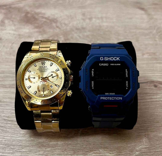 Set Exclusivo: Rolex® y Casio G-Shock®