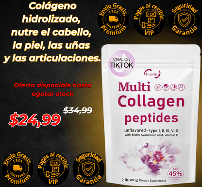 Colágeno Multi - Péptidos Premium