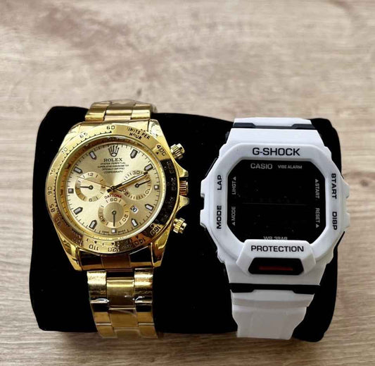 Set Exclusivo: Rolex® y Casio G-Shock®